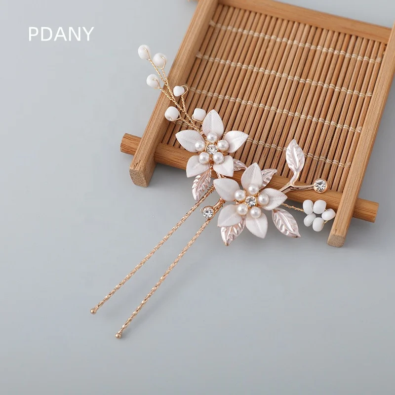 Elegant hair comb small hair hairpin hairpin hairpin clip bangs clip bride bridesmaid temperament hair combing ornaments