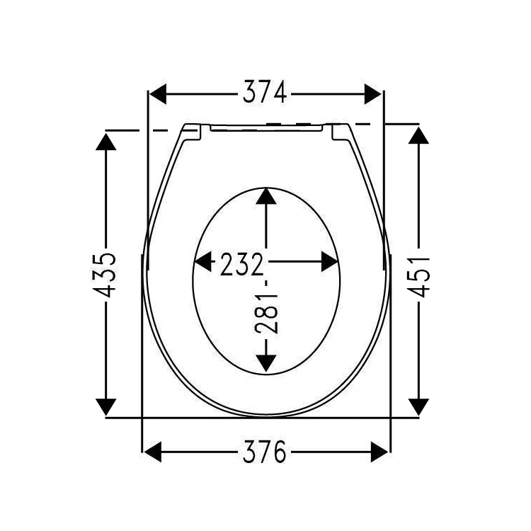 Manufactory Direct Cheap Hinges Universal Seat Cover Toilet