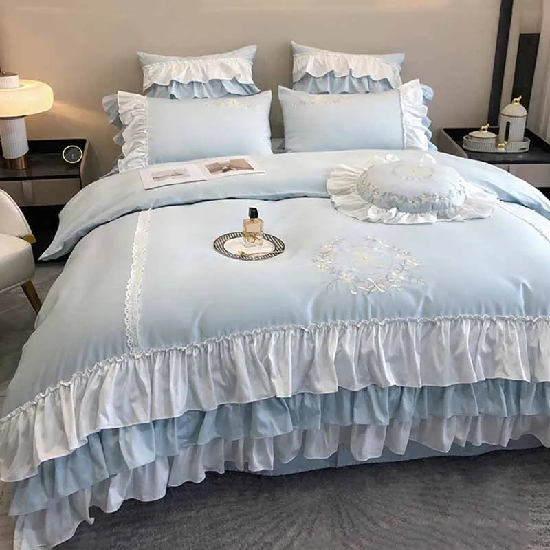 Комплект постельного белья из хлопка, пододеяльник