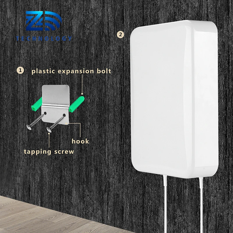 5G Products 2-Port Indoor 7/9dBi MIMO Panel Antenna Omni Antenna Directional Cellular