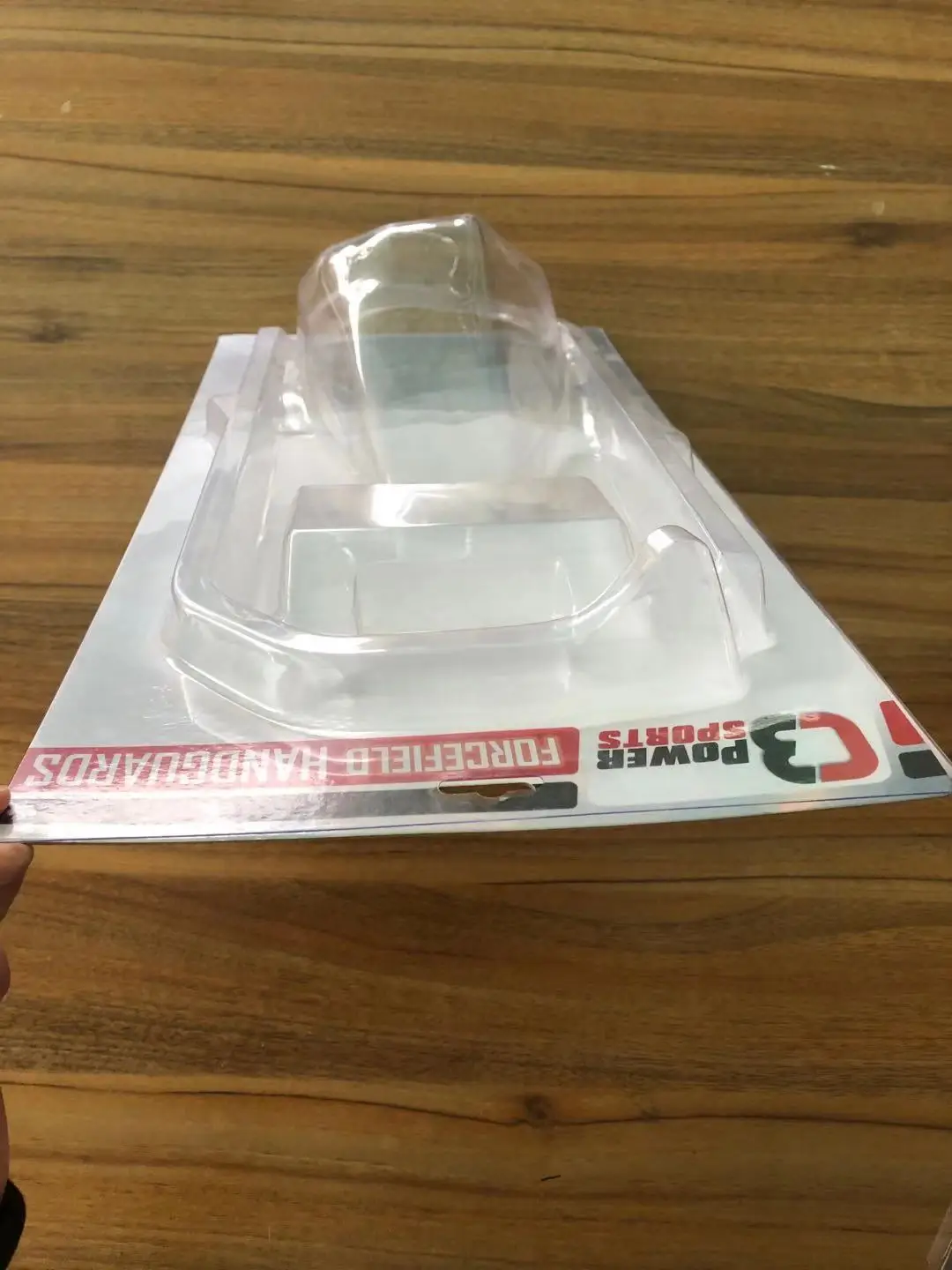 Customized Disposable Clear Plastic Clamshell Edgefold Slide Blister Packaging Recyclable and Embossed for Tools