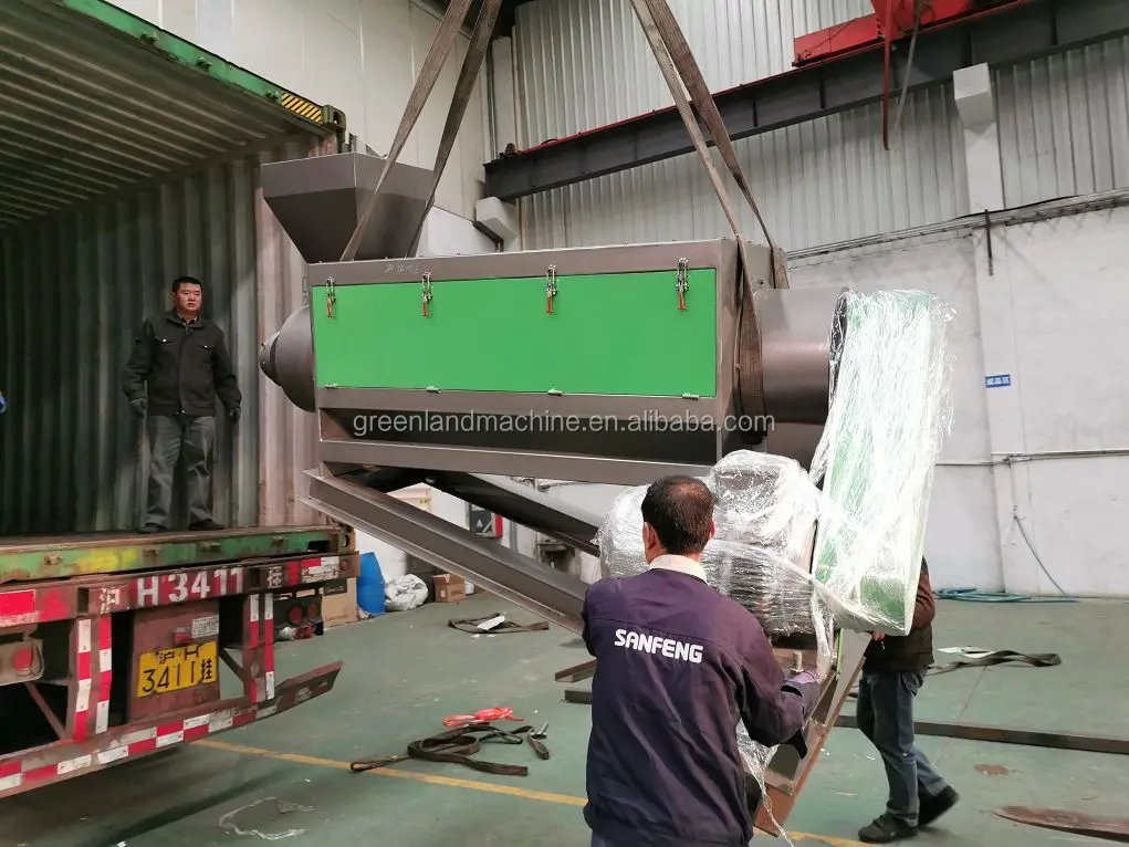 
Greenland PP PE HDPE LDPE Waste Agriculture Film Recycling Machine 