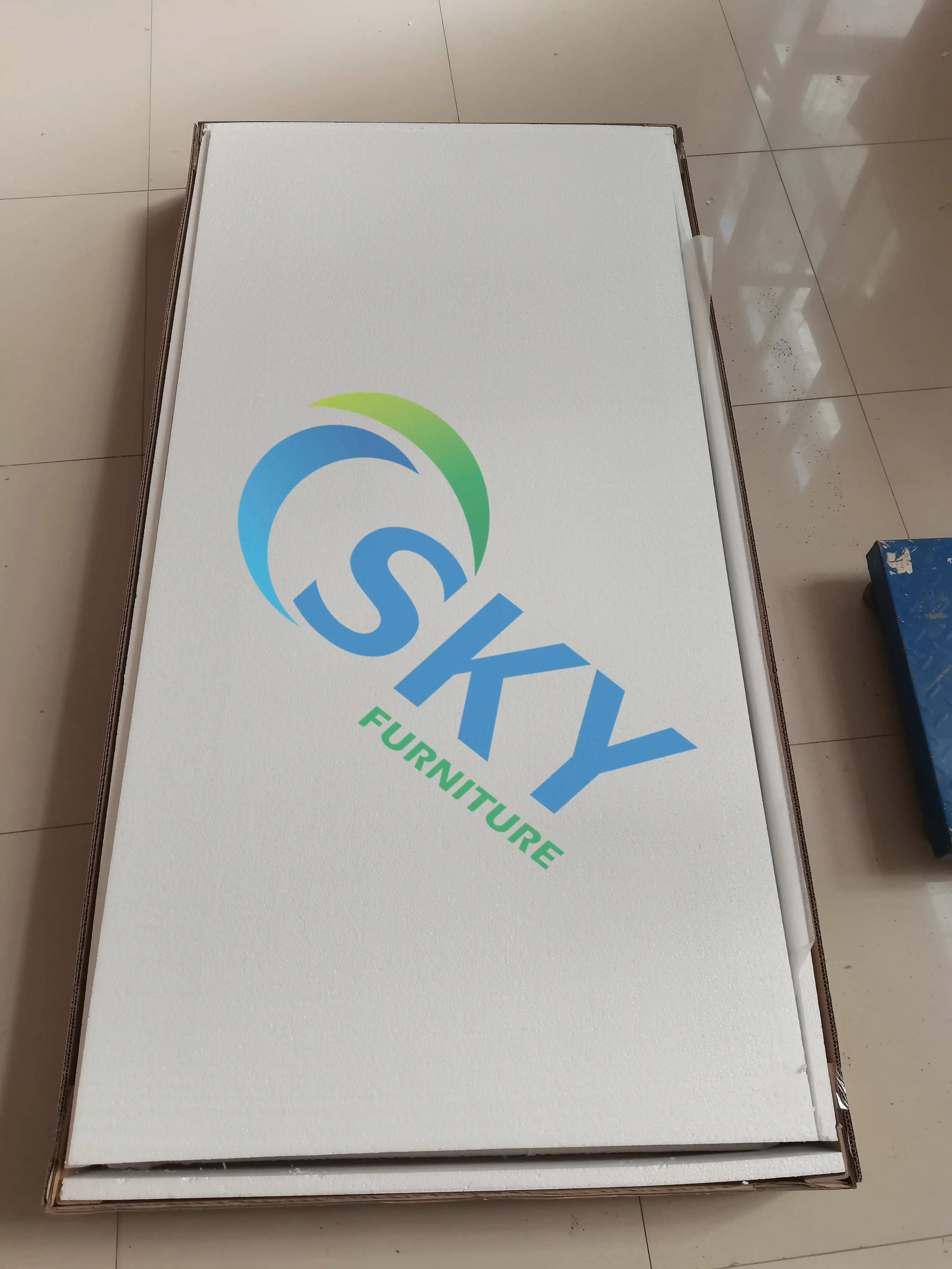  Мебель для дома SKY роскошный светло-серый расширяемый обеденный стол фарфоровые обеденные наборы