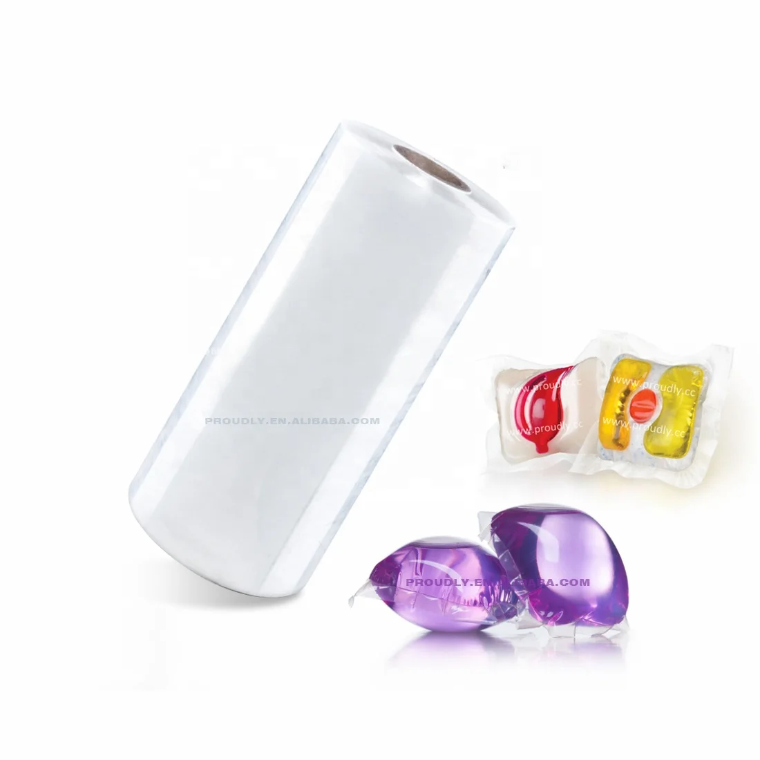 PVOH PVA Water-Soluble Film for laundry pods packing
