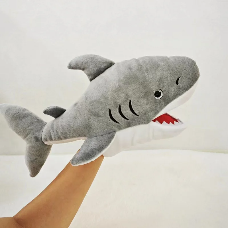 34 high-quality hand puppet plush toys exquisite animal parent-child interactive dolls early teaching interactive toys