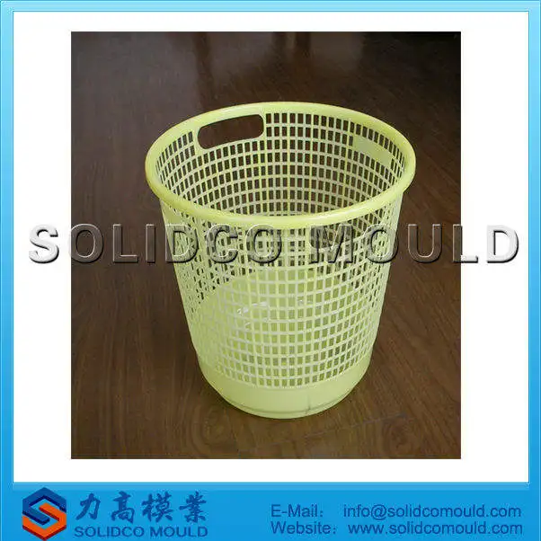 Custom Plastic Trash Can Waste Bin Mould Indoor Recycling Garbage Container Mould
