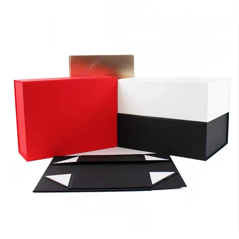 Hot gold foil Marble Delicate appearance suitcase cardboard paper round makeup wedding flower wrapped gift box whit handle