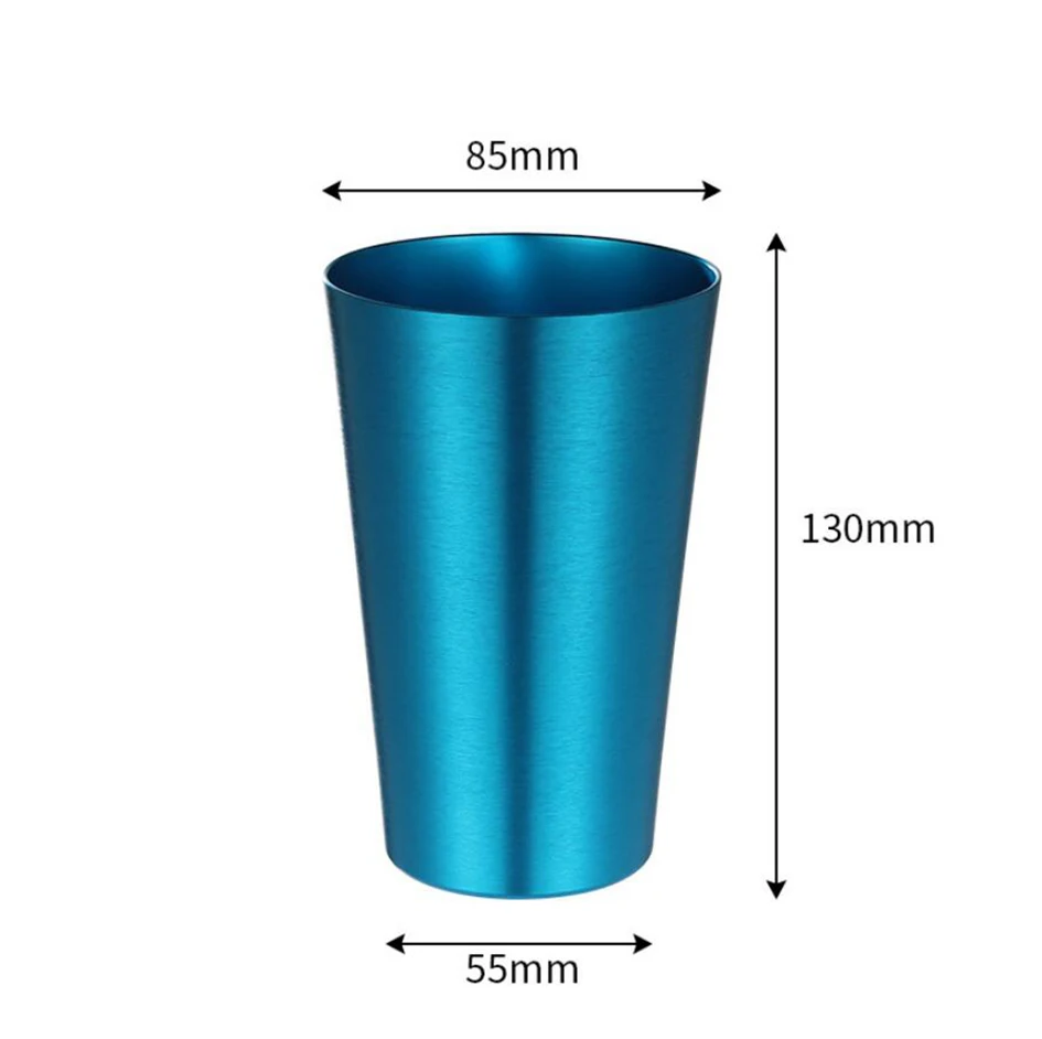 16oz 12oz custom color and logo aluminum beer cup reusable custom changing color