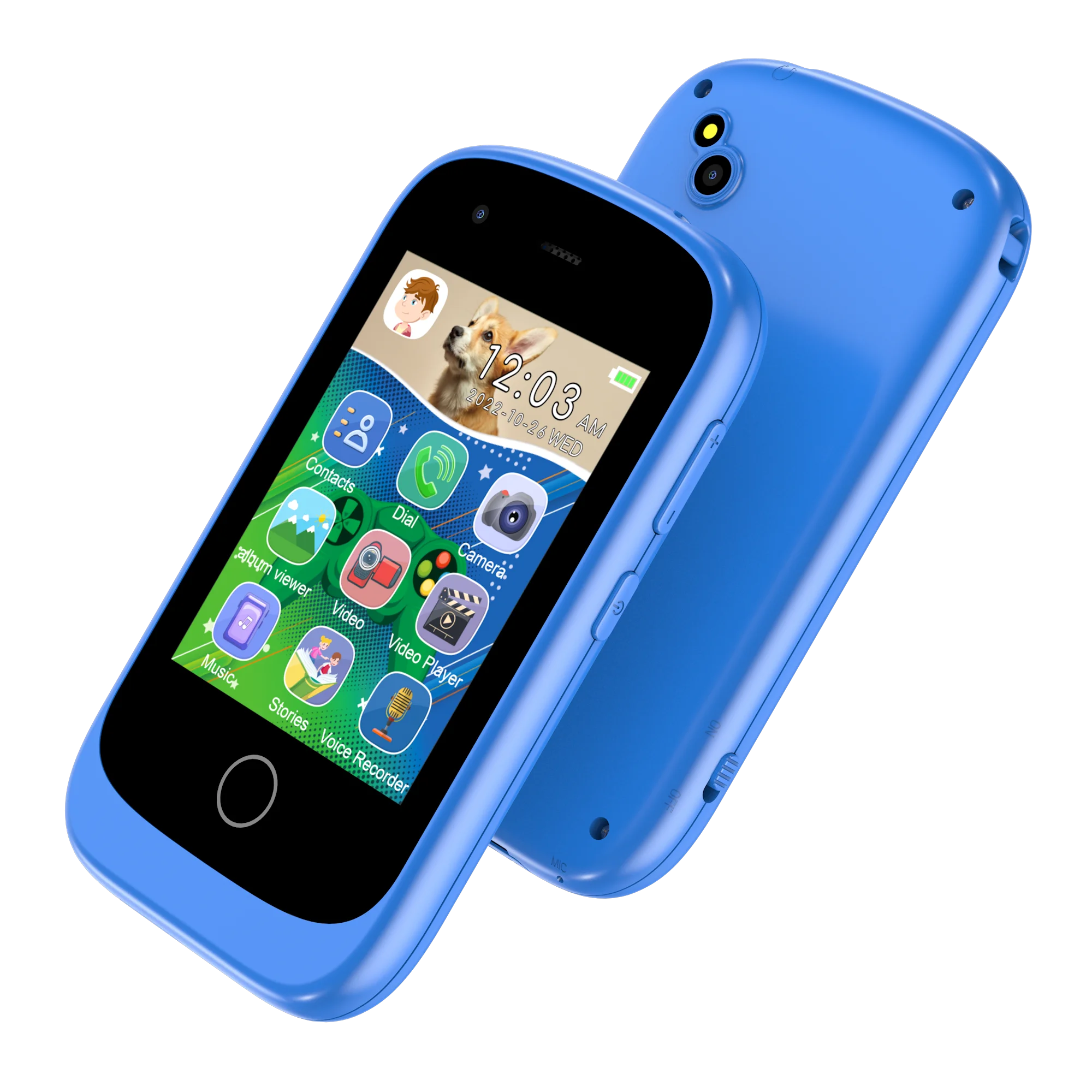 Hot Selling XT31 Kids Phone 2G Calling Unicorn and Dinosaur Smartphone SOS Birthday Gifts for Kids
