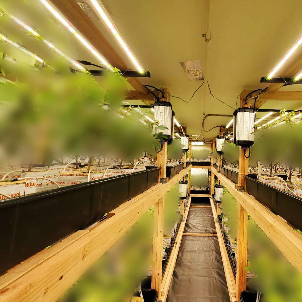 430W Hydroponic Full Spectrum Led Grow Light 4 Bar for LED Grow Light Flex Star 430 Watt