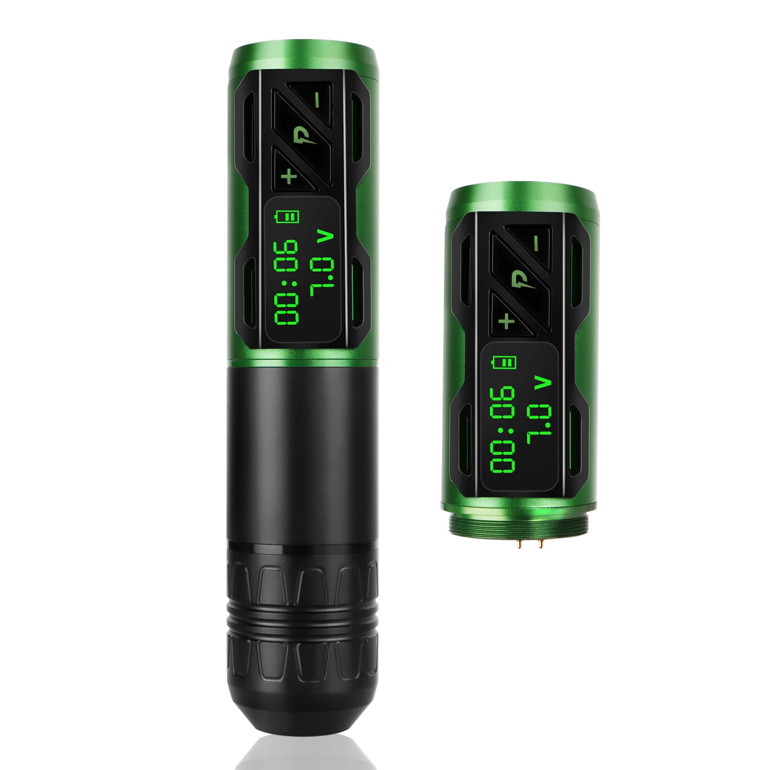 PS2 Rechargeable Rotary Tattoo Machine LED Display Tattoo Tools Strong Motor 1800 mAh Rotary Tattoo Gun for bady art