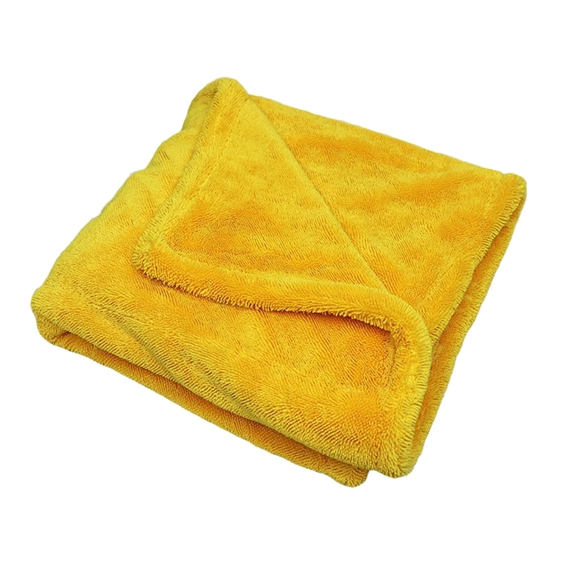 Micro Fiber Pile Auto Care Microfibre Detailing Microfiber Car Wash Cleaning Cloth Twisted large twist Loop drying Towel for car
