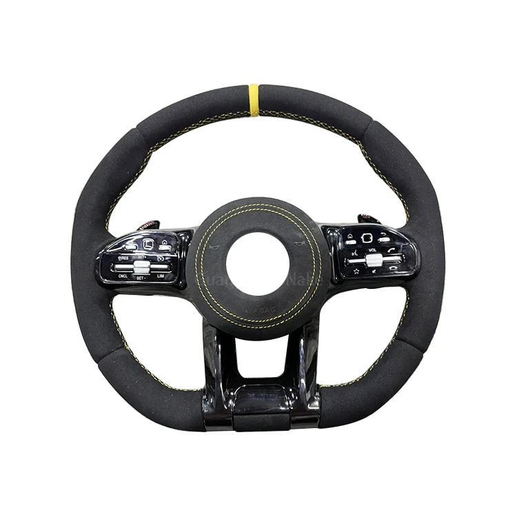 Steering Wheel for Mercedes Benz A B C E CLA GLA CLS Class W176 W246 W204 W212 C117 X156 W218 Accessories