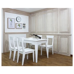 Birch Finger Joint Table Solid Wood Top Dining Room Table solid table