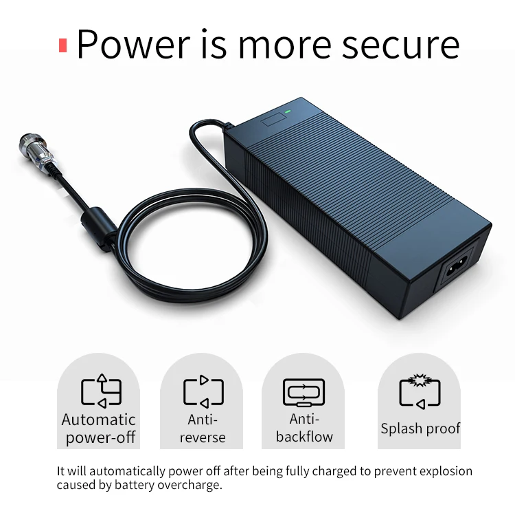 EU US UK AU Plug desktop 16.8V 5A li-ion battery charger with LED Indicator for 4S 14.8V lithium battery pack