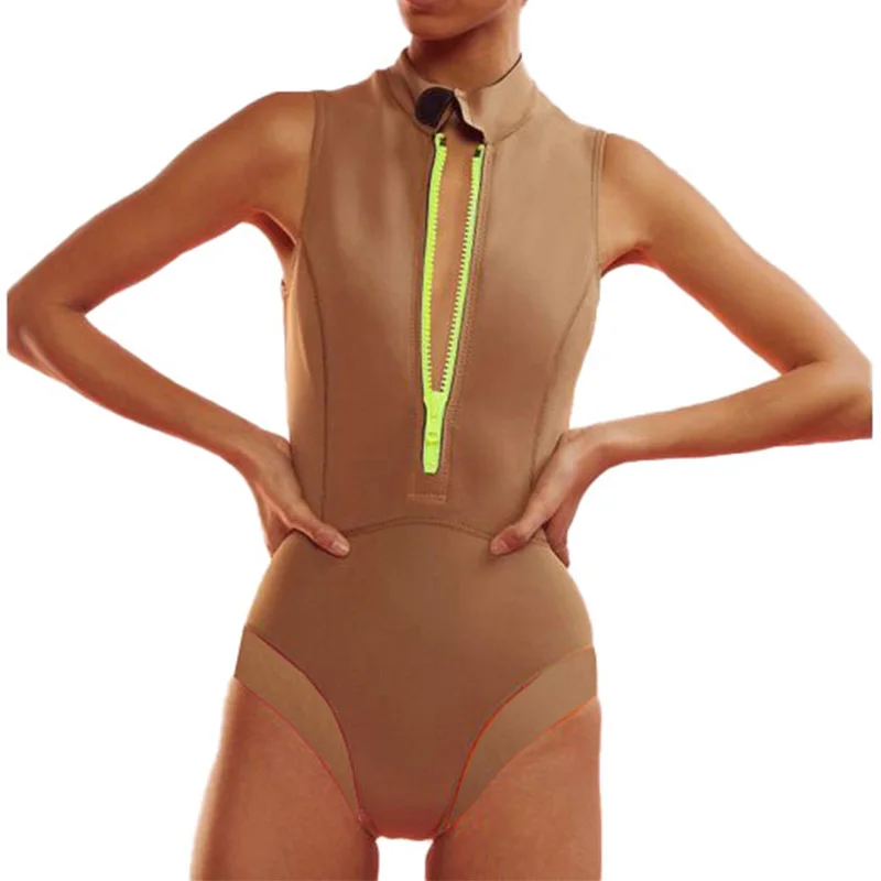 Jumpsuit Burkini Sex Neoprene 2Mm Lycra Trousers Women Surf Suit Springsuit Warm Spring Bikini Sexy Wetsuits Sexi Wetsuit