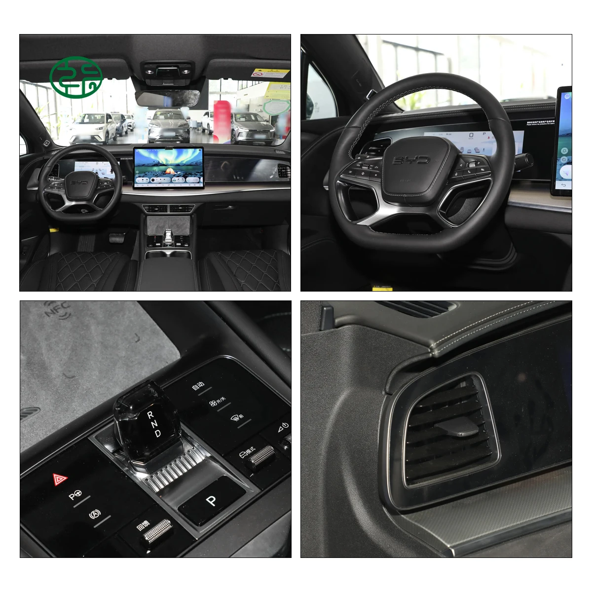 Совершенно Новый 2024 BYD Sea Lion 07 новый электромобиль 170kw 230kw 390kw 5 дверей мест полный привод внедорожник