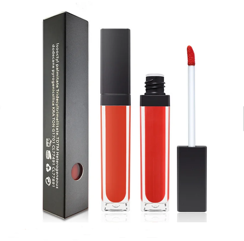 Wholesale Vegan Liquid Lipstick Nude Matte Liquid Lipstick Private Label Waterproof Lip Stick