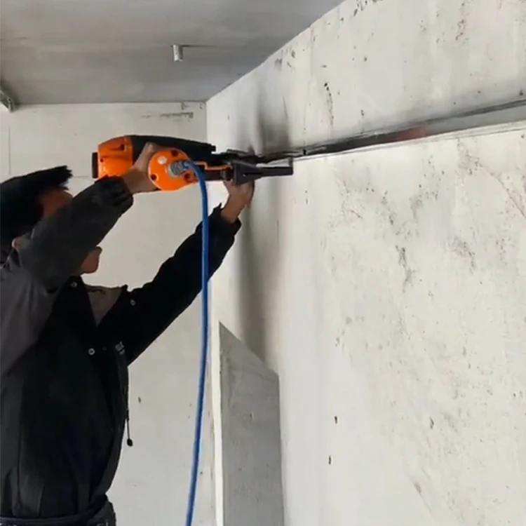 Hybest SR40 pneumatic mounting pistol no gas pneumatic cement air nail gun steel air actuated concrete nailers