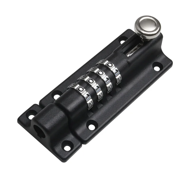 Защелка с кодом из цинкового сплава для безопасности детей, усиленный замок, 3 дюйма, противоугонная Защитная дверная пряжка