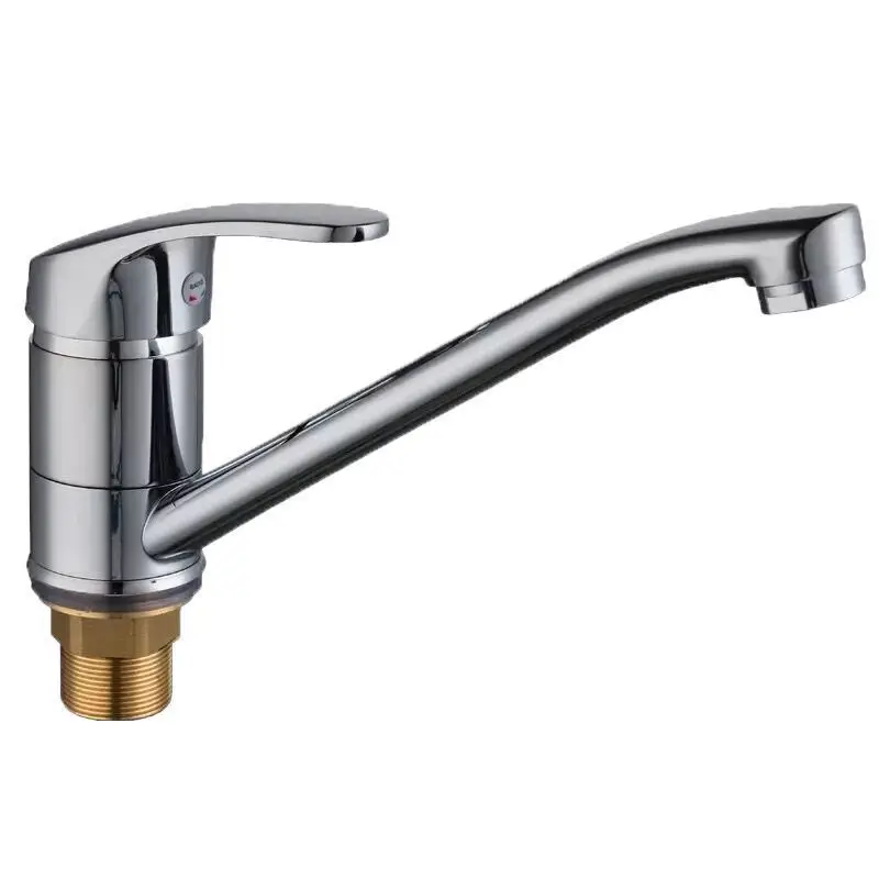 Short tall long mouthed kitchen vertical hot and cold water faucet with rotatable washing basin bowl sink extended swivel faucet