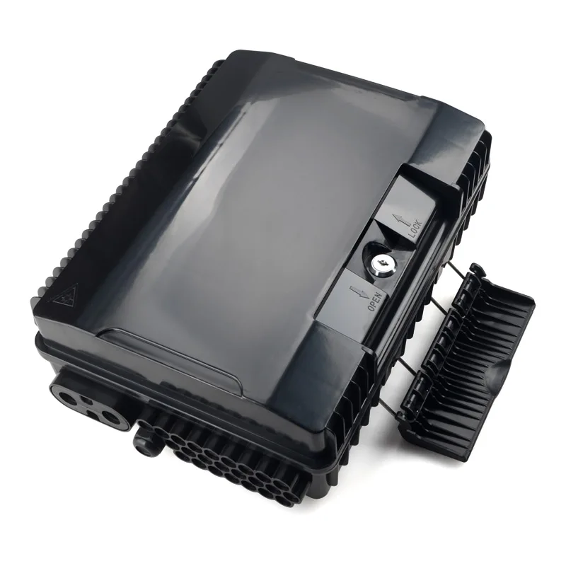 Коробка для камеры 1:32 cajas nap Caixa 3 in port 48 out 48 Core волоконно-оптический сплиттер Outdoor IP 65 FTTH FAT Black box