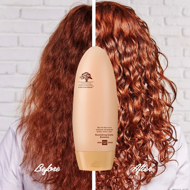 Arganmidas wholesale keratin Heat protectant leave in curly nourishing hair conditioner deep repairing for damaged hair