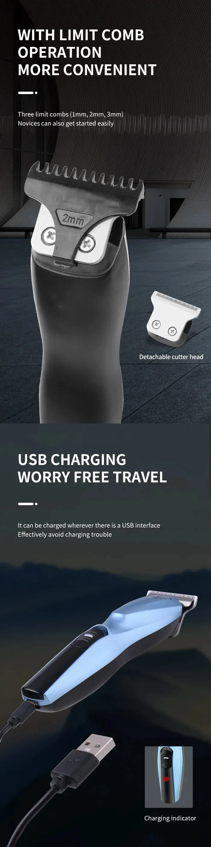 Kemei km-1431 Hot sales Professional Low Noise T Shaped Blade Quiet Motor Hair Clippers And Cordless Hair Trimmers