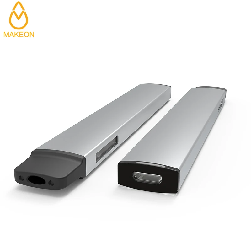 6 colors D9 bar disposable empty vape pen with flat pod vape cartridges  510 Thread delta8 thick