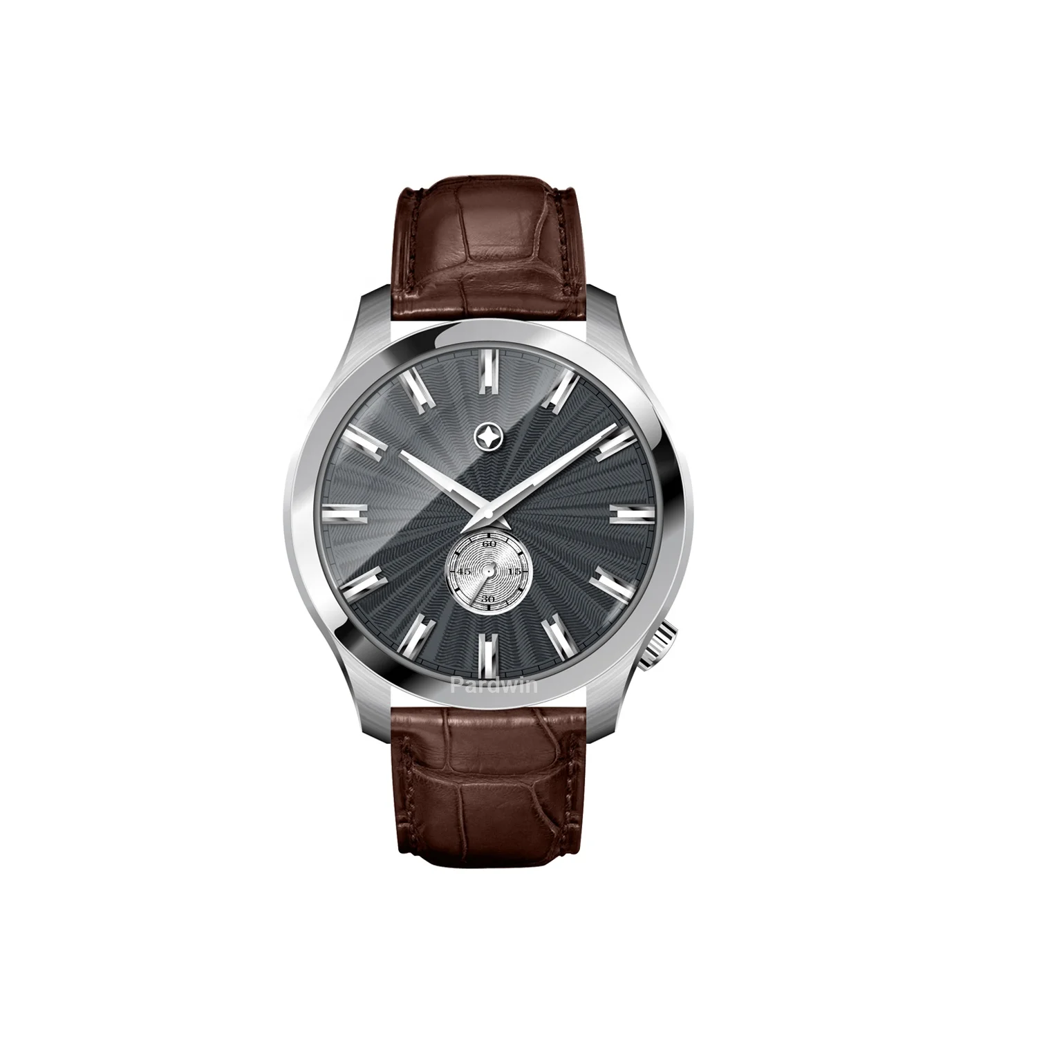 Luxury Mens Watches with custom made Guilloche dial watch Grade 5 Titanium watch  Automatic movement Japan Miyota 82S5