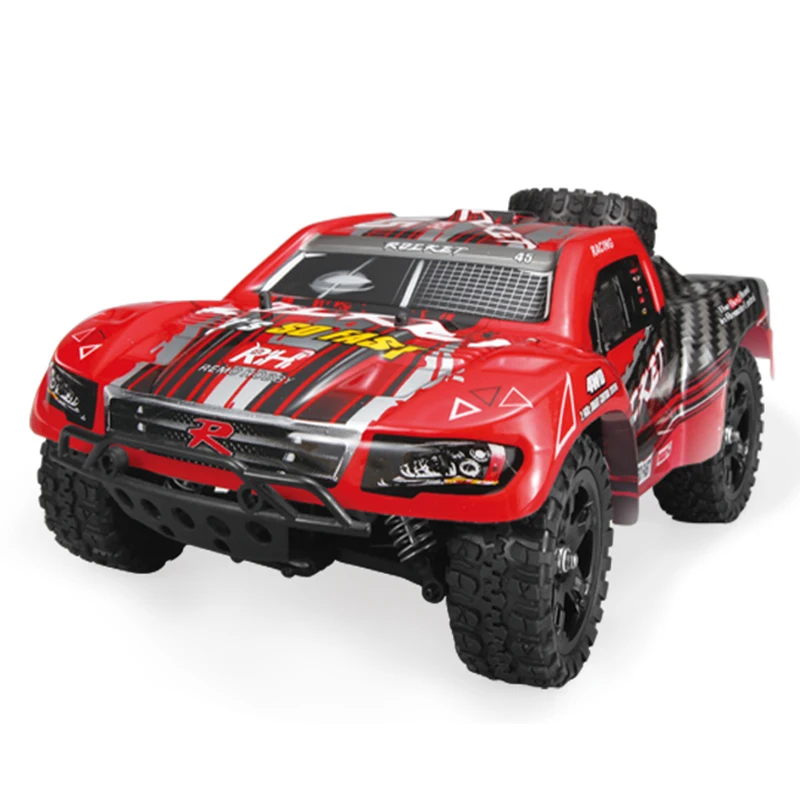 HOSHI REMO 1621 Hobby водонепроницаемый 1/16 2 4G RC 4WD короткий курс грузовик ракета