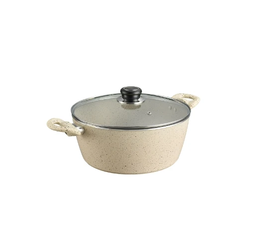 8pcs Nonstick Cookware Set Pots And Pans Granite-Coated Aluminum Kitchen Cookware Sets