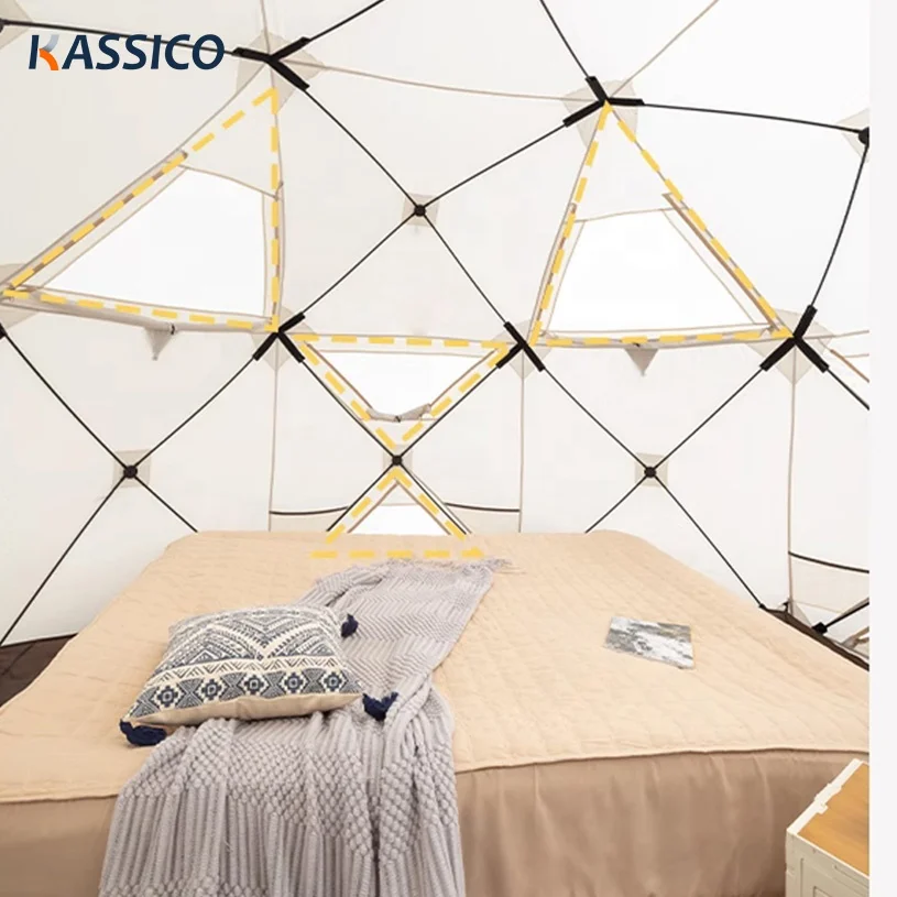 Outdoor Camping Dome Ball Tent Automatic Folding Rainstorm-Proof Picnic Tent