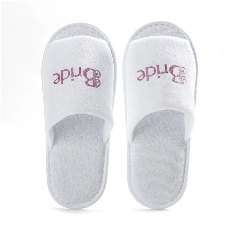 Fashion design ladies Bride satin Bridesmaid Gift wedding Party Slippers