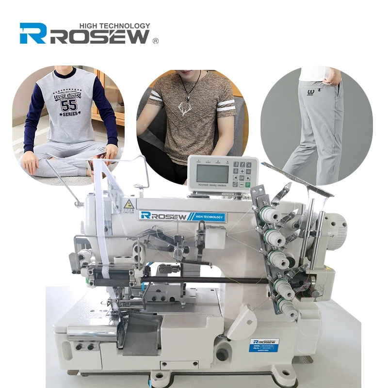 GC500-05CB-TK-DD Direct-drive Interlock sewing machine With Cutter Elastic Belt Tension Seam