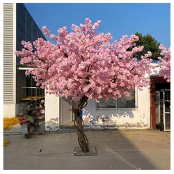Hotel shopping mall plant wedding simulation cherry tree landscaping