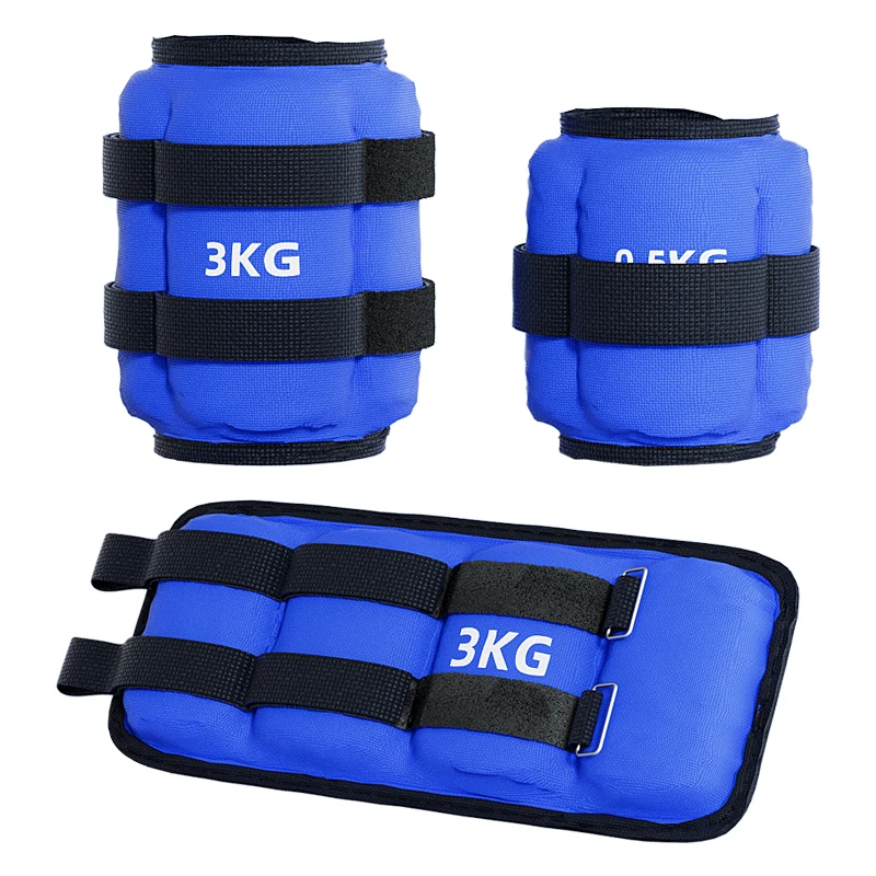 2024 Hot Sale Gym Fitness Adjustable Ankle Weights Square foldable Workout Sandbags