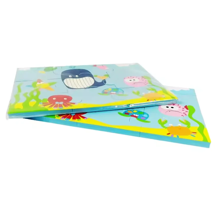 XYF Customized 1/5 EVA foam jigsaw puzzle DIY children educational toys foam puzzle mat