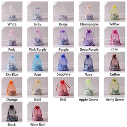 mesh organza bags  customized bags jewelry bag wholesale  custom logo tote  personalized 20x30cm