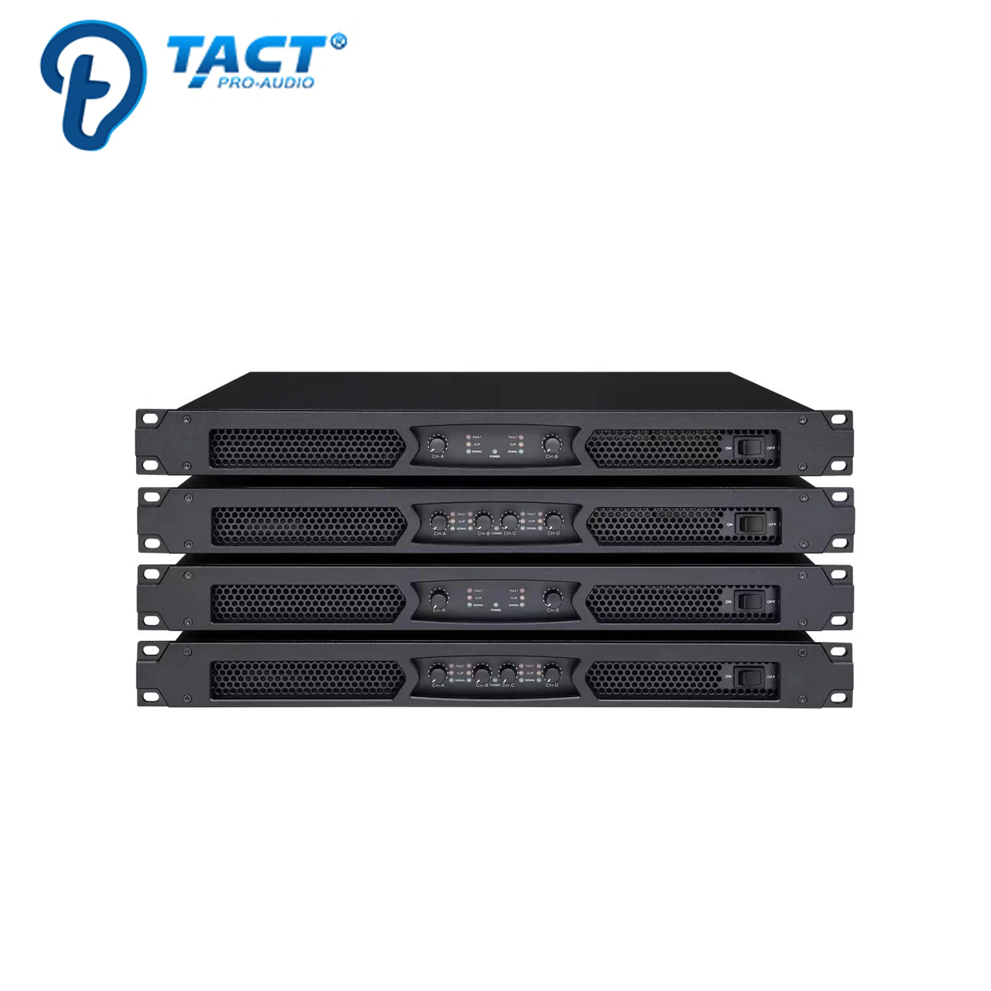 2 channel high power digital  mixer amplifier board