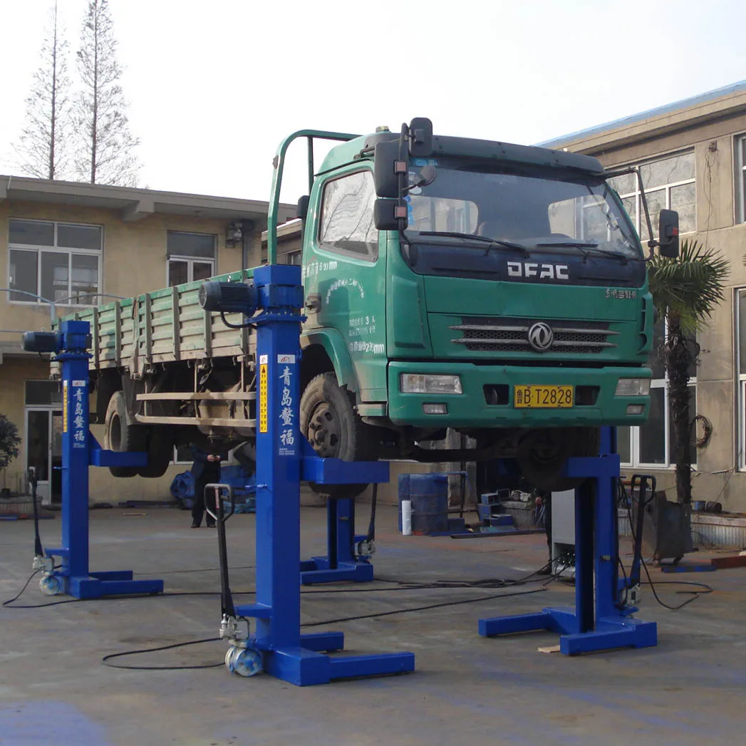 4-post-lift 4 column vehicle mobile column single post car auto lift
