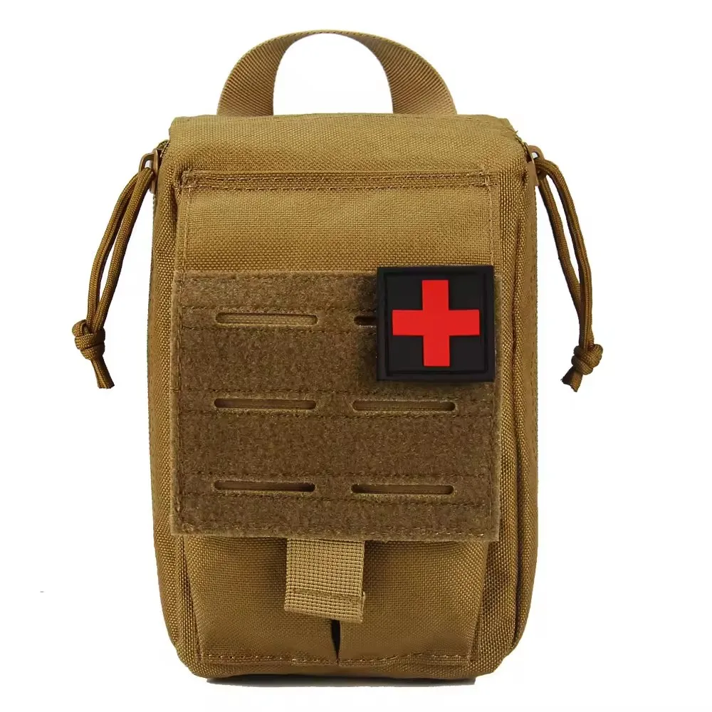 Multifunctional laser cut tactical medical kit mini tactical medical kit first aid kit car bag