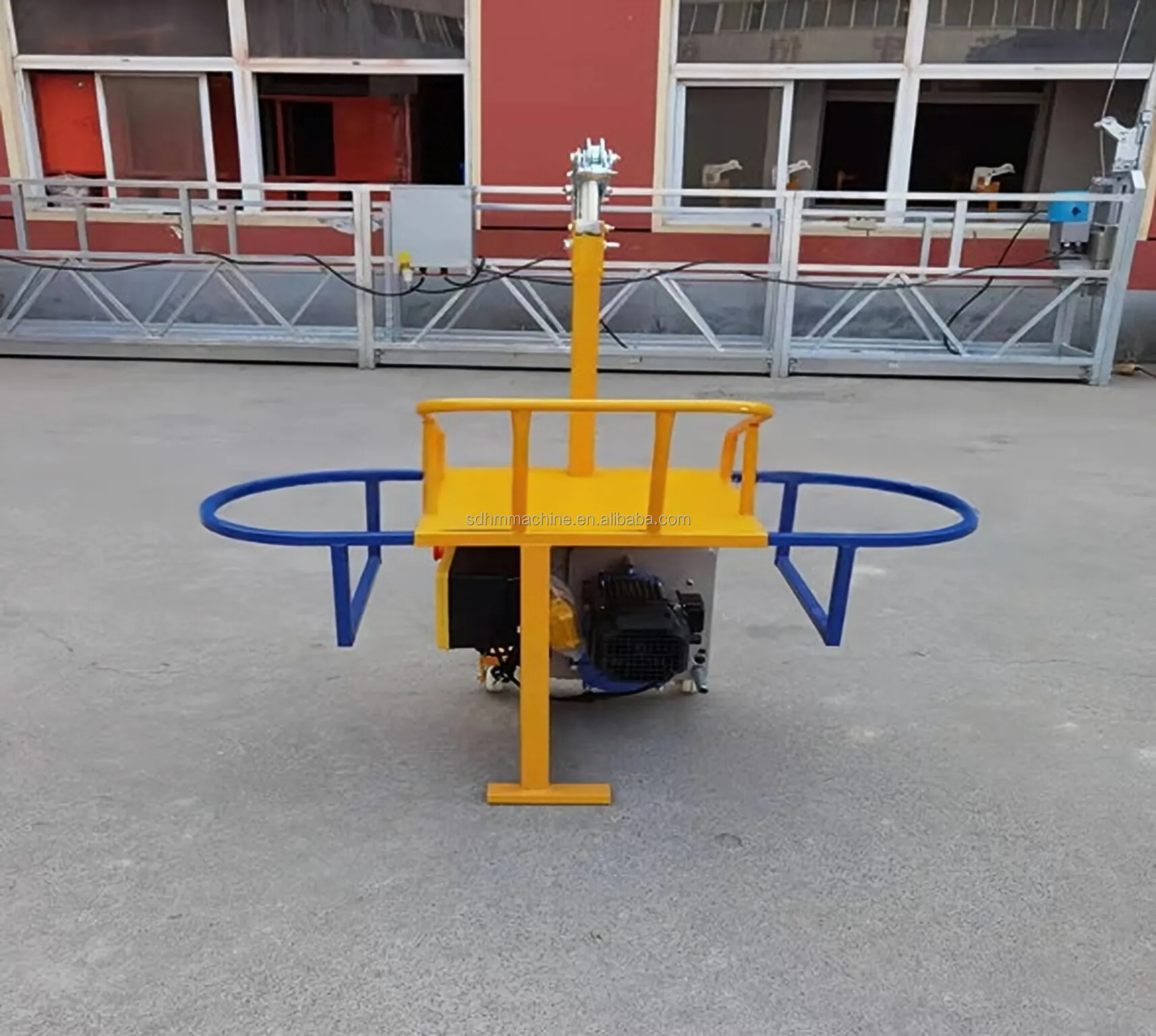 High Rise Exterior Building Glass Cleaning Electric Aerial Work Platform Hanging Basket