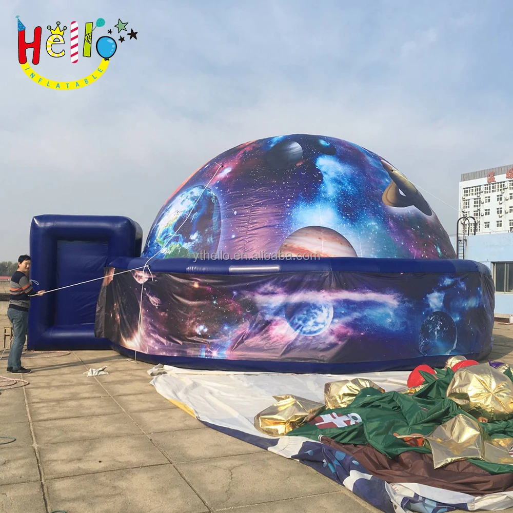 Portable Mobile Inflatable Projection Tent Inflatable Planetarium Tent