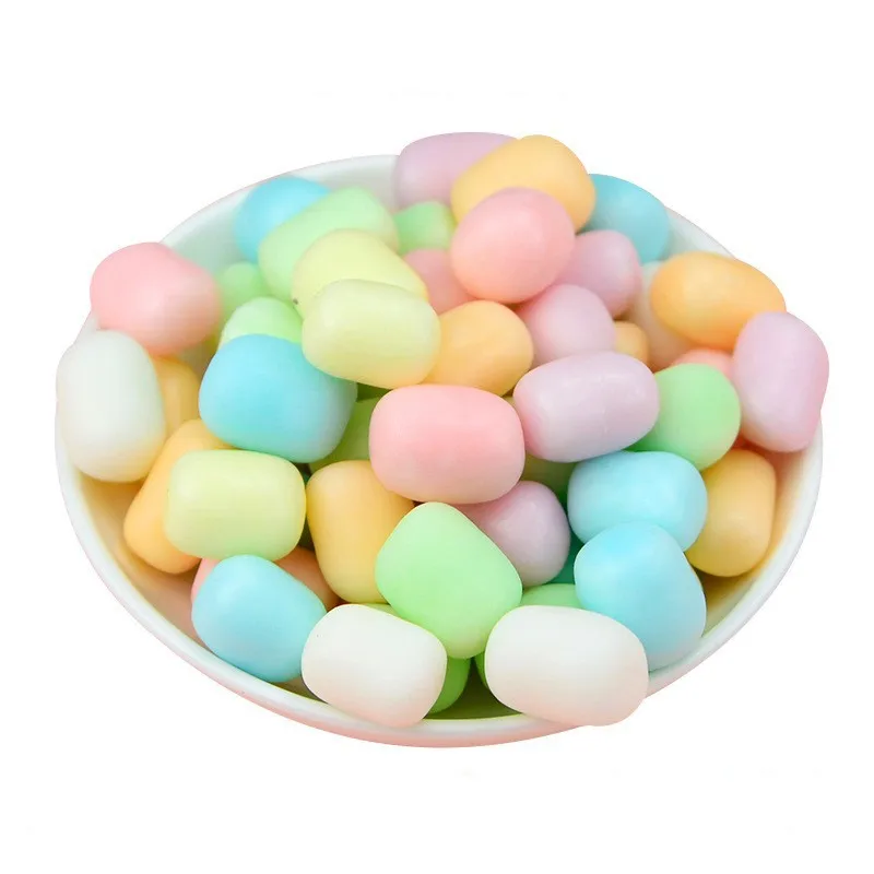 1kg Bulk Colorful Love Crispy Marshmallow Mixed Flavor Wholesale Baked Cake Dessert Pastry Wedding Decoration Marshmallow