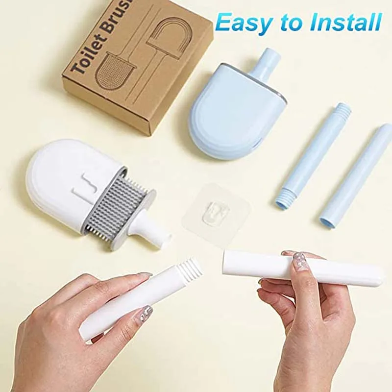 Hotselling Cheap price Wall Mounted Detachable Bathroom Toilet Cleaning  Brush