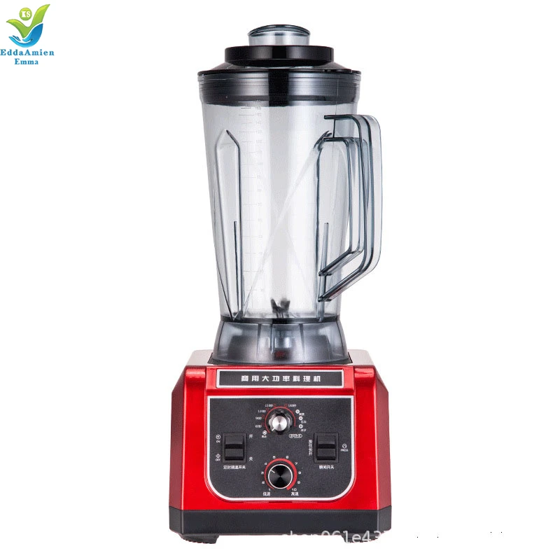 Commercial Grade Timer Blender Mixer Juicer Fruit Food Processor  BPA Free 2-6 L Jar both Fruit and Vegetable