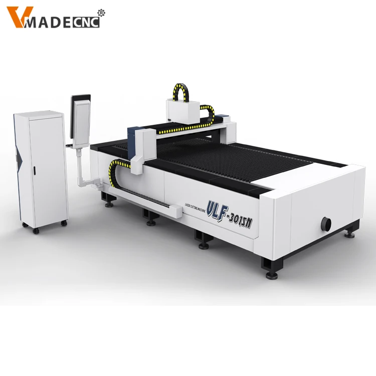 CNC 1000watt 2000watt 3000watt Fiber Laser Cutting Machine Sheet Metal