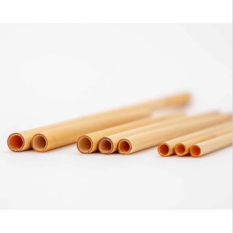 Biodegradable Drinking Straw Made of Edible Reed Disposable Straws