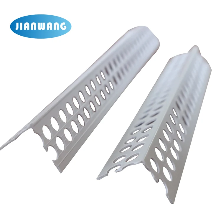 Hight Quality PVC Flexible Drywall External Angle Bead White PVC Plastering Corner Bead For gypsum board